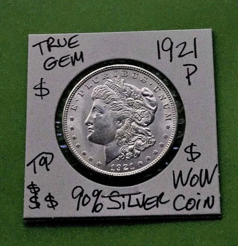 1921 P Morgan Dollar IMPRESSIVE CHOICE FROSTY GEM CH BU Ultra SUPER High Grade $