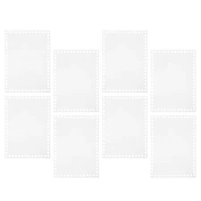  8pcs Acrylic Basket Bottom Shaper Clear Rectangle Base Unfinished For Crochet