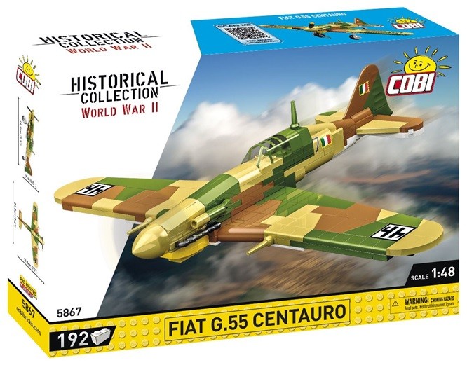 Cobi 5867 - HC WWII Planes - Fiat G.55 Centaurio - New
