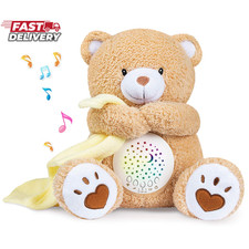 BEREST Baby Sleep Soother Bear, Mom'S Heartbeat  Lullabies White Noise Machine,