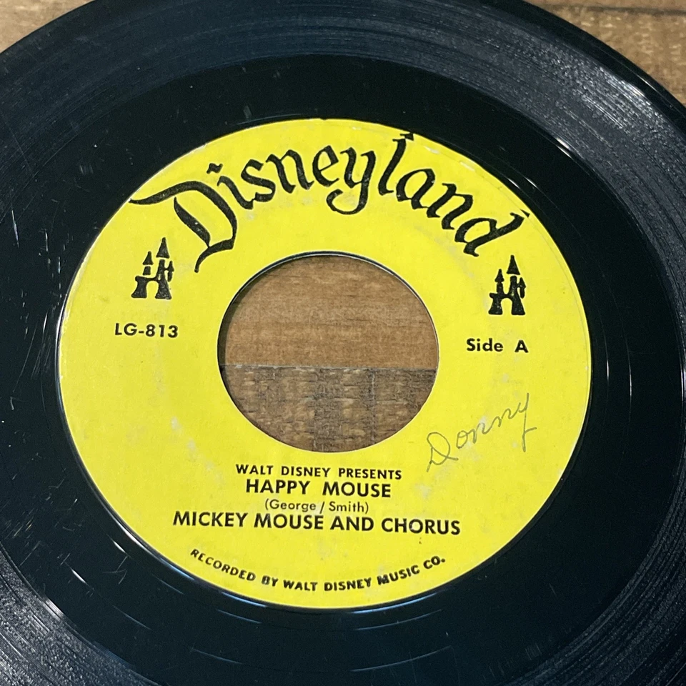 Mickey Mouse And Chorus Happy Mouse/The Mickey Mouse Mambo 45RPM 813 Foto 4 de 4