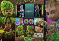 Perfect Hottoys 1/6 TMS089 Groot Action Figure In Stock Collectibles