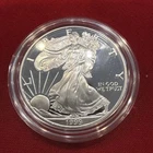 1999-P Proof American Silver Eagle Dollar $1 Box & COA