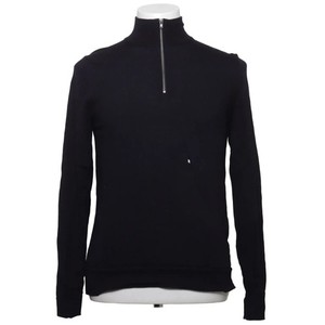 Riley, Strickpullover, Größe: M, Schwarz, Baumwolle, Einfarbig, Feinstrick #DPF