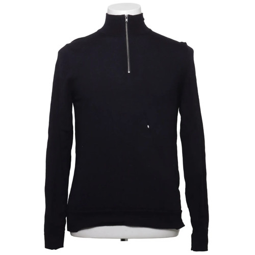 Riley, Strickpullover, Größe: M, Schwarz, Baumwolle, Einfarbig, Feinstrick #DPF