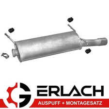 Endschalldämpfer für Citroën Xsara 1.9 TD SD 1.4 2.0 HDi 655