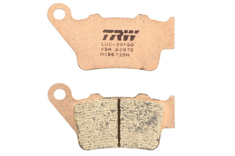 Brake Pad rear Fit KTM SXC 625 LC4 03-06 TRW Pads Sintered Sh Street - Image 97