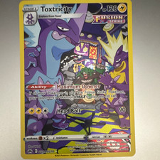 Pokemon TCG Toxtricity GG09/GG70 Crown Zenith Galarian Gallery Full Art Holo