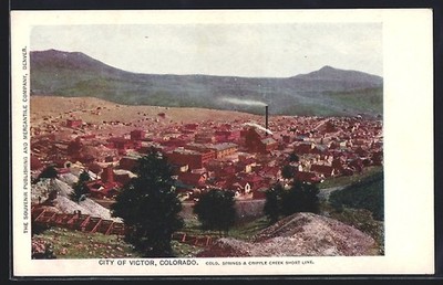 Ansichtskarte Victor, CO, General View 