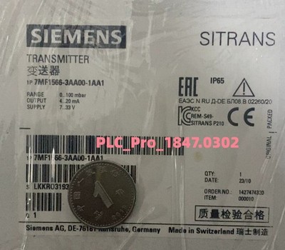 7MF1566-3AA00-1AA1 1PCS Brand New Siemens 7MF1566-3AA00-1AA1 Fast shipment