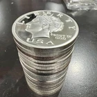 2000 NORFED $10 1oz 999 FINE SILVER FROSTY PROOF-LIKE BU Type III  ✅ in CAPSULE