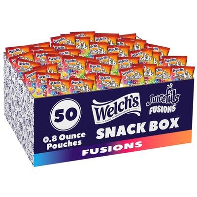 Welch'S Fruit Snacks, Juicefuls Fusions, Assorted Fruit Flavor, Stocking Stuffer