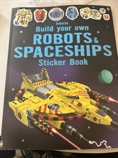 Useborne Buid Your Own Robots & Spaceships Sticker Book