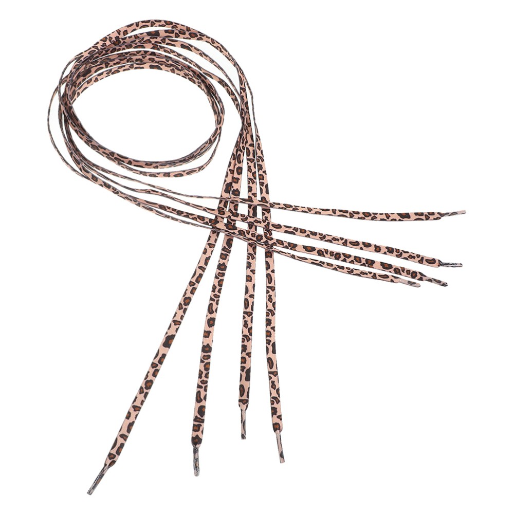 APL 2 paia sneakers e lacci stampa animalier per lacci elastici tema zoo