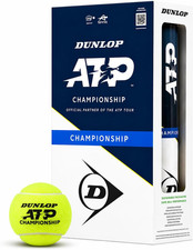 DUNLOP Tennisball ATP Championship - Für Sand, Hartplatz Und Rasen