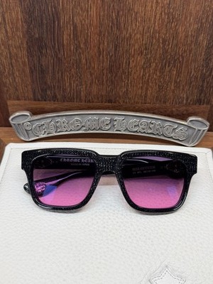 Chrome Hearts Box Officer Sunglasses Starlight/Silver Rare | eBay