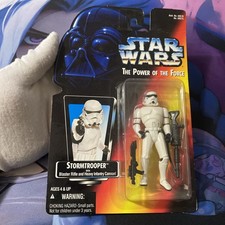 1995 Kenner Star Wars Power of the Force Stormtrooper Action Figure NIB New