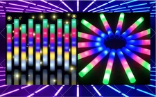 30 PCS Giant 18 Inch Foam Glow Sticks, Bulk Sticks with 3 Modes... 