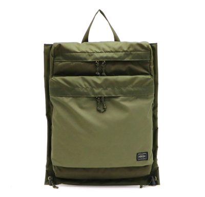 #ad Porter Force Rucksack Olive Drab Yoshida Bag Backpack 855 07417 Japan Nylon NEW $350.00