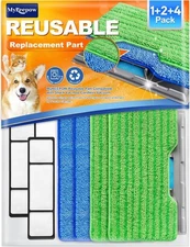 Vacmop Pads Refills Compatible with Shark VacMop Mop Pads for Shark Vac mop