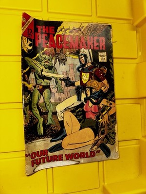 Vintage 1960s The Peacemaker Comic 12¢ Charlton Low Grade