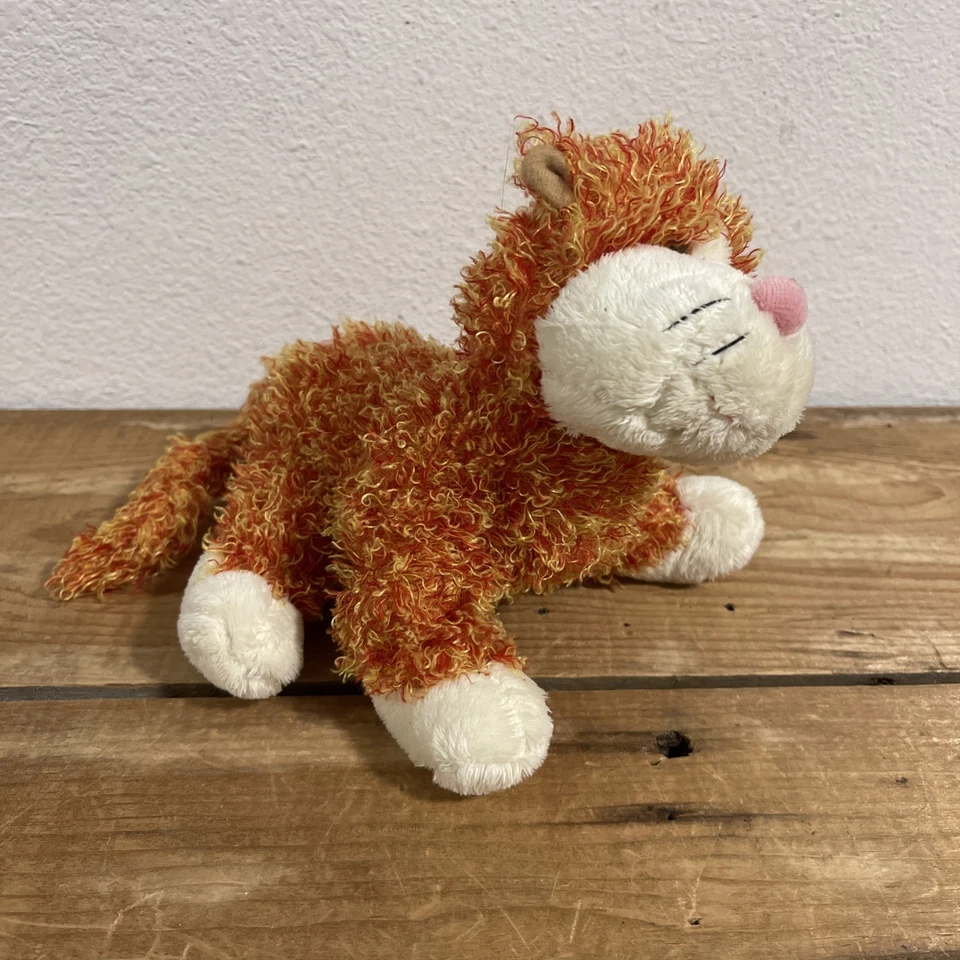 GANZ Webkinz Cheeky Cat Orange Original Plush Used Rare Retired No Code - image 2 of 4