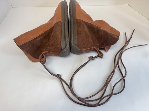 SPINGLE NIMA Suede Leather Boots SS Made In Japan WM 6/6.5 Narrow Fit EUC - Picture 7 of 15
