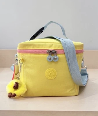 KIPLING Lunch Bag Graham Thermo Reise Schule Essen Tasche Gelb - Bild 1 von 4