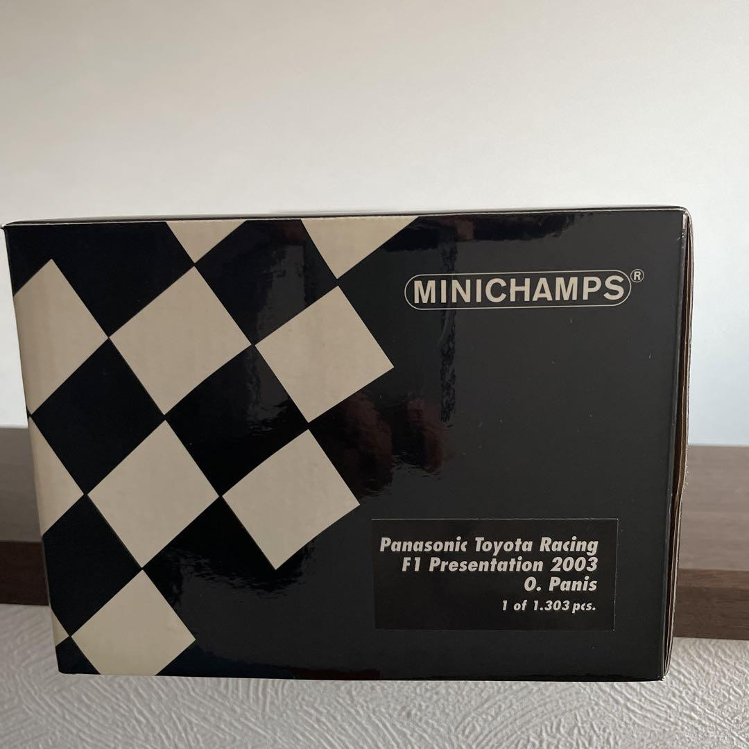 Mini Champs 1/18 Panasonic Toyota Racing 2003 O. Panis | eBay