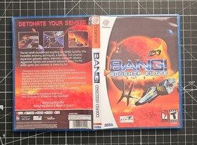 Dreamcast Bang! Gunship Elite Custom Case - NO Game or Manual