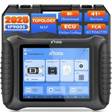 XTOOL IP900S FCA Auto Diagnostic Tool Topology Scanner Bidirectional E.CU Coding