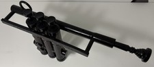 Pampet Plastic Practice Training Trumpet - Black (with Mutec 5C Mouthpiece)