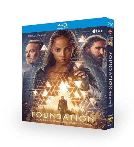 Foundation Season 3 (2025) 2-Disc All Region Box Set new