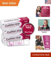 Non-Toxic Waterproof Denture Adhesive, 1 oz - Secure & Long-Lasting Cushion