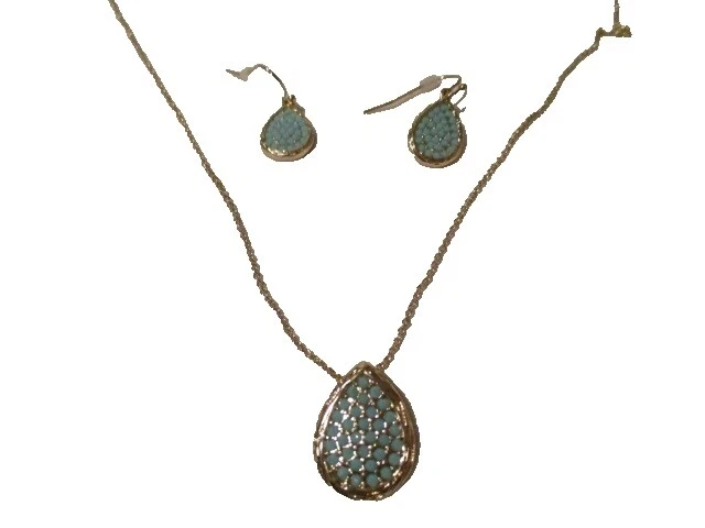 Наборы модной бирюзовой бижутерии Avon