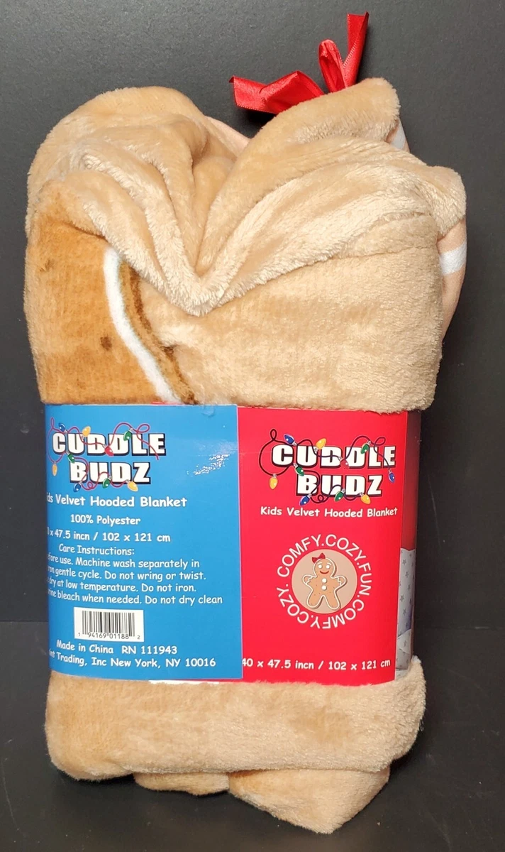 Hooded store cuddle blanket