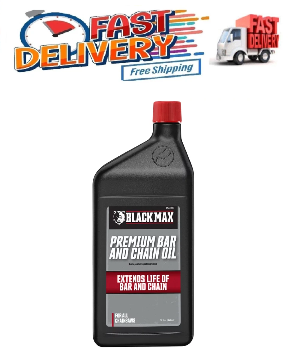 Black max premium bar online and chain oil