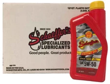Schaeffer's Supreme 9000 Full Synthetic 5W-50 Racing Oil | (12) 1 Quart Bottles