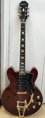 Epiphone Riviera P93 WR Electric Guitar Red Used From Japan Epiphone Riviera P93 WR Electric Guitar Red Used From Japan