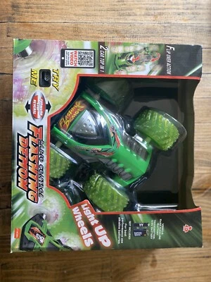 flashing demon radio control car