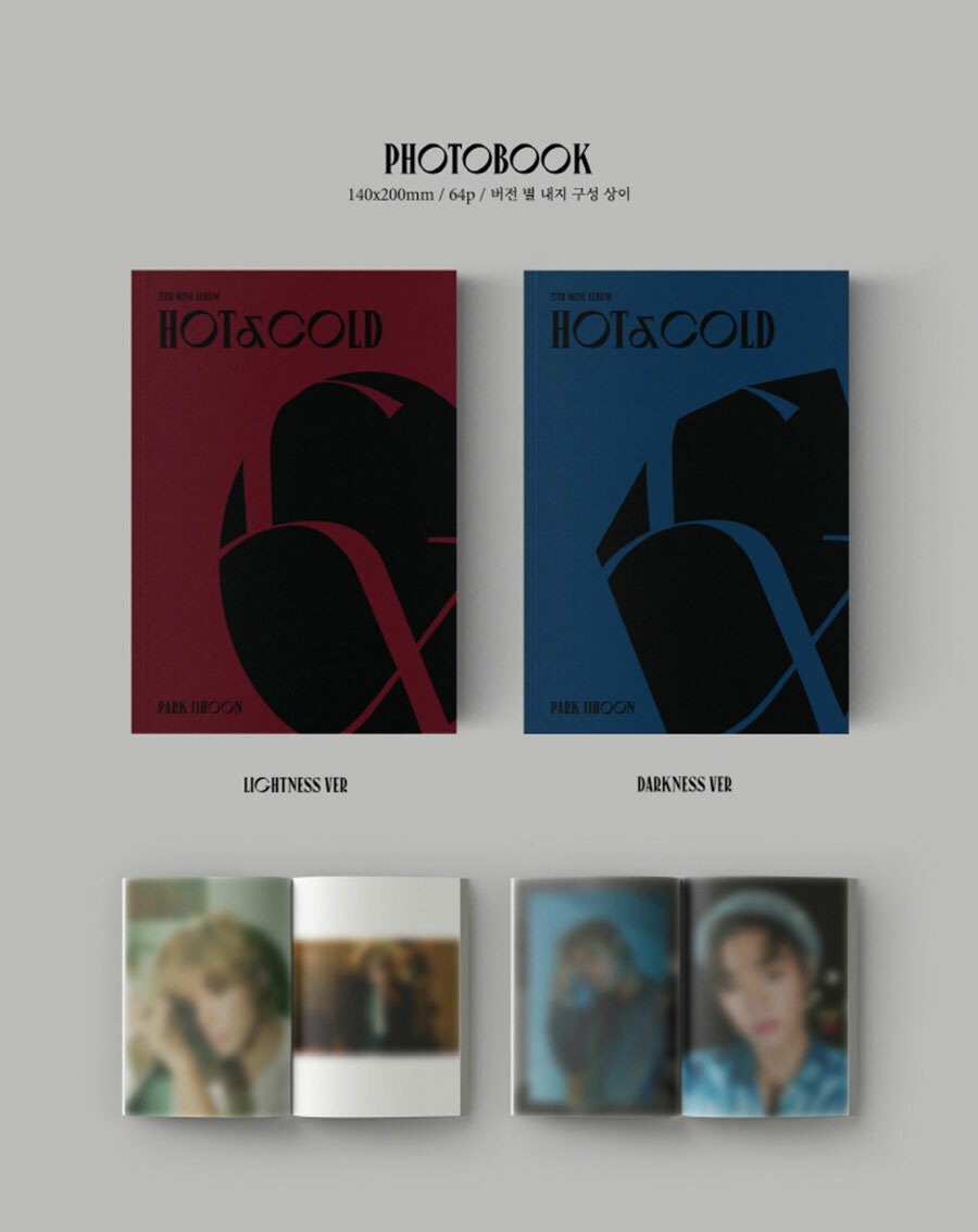 PARK JIHOON HOT & COLD 5th Mini Album CD+Photo Book+2 Card+Sticker