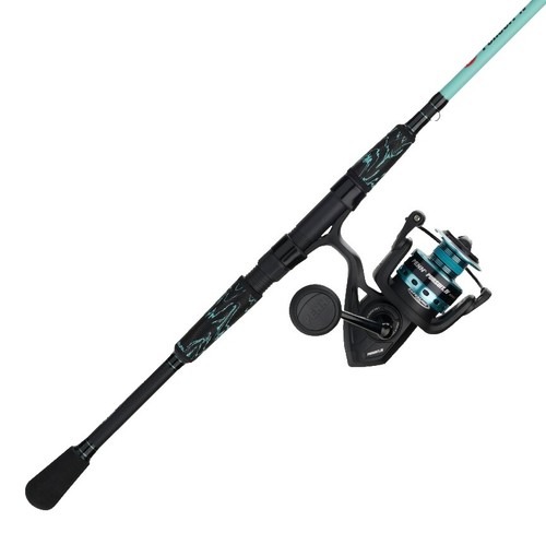 8ft Big Game Fishing Rod Reel Combo Spinning Heavy Duty Fresh Saltwater New  | eBay