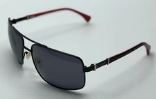 DSO Eyewear G5 Black on Red Smoke Polarized Lens G5-P2513R