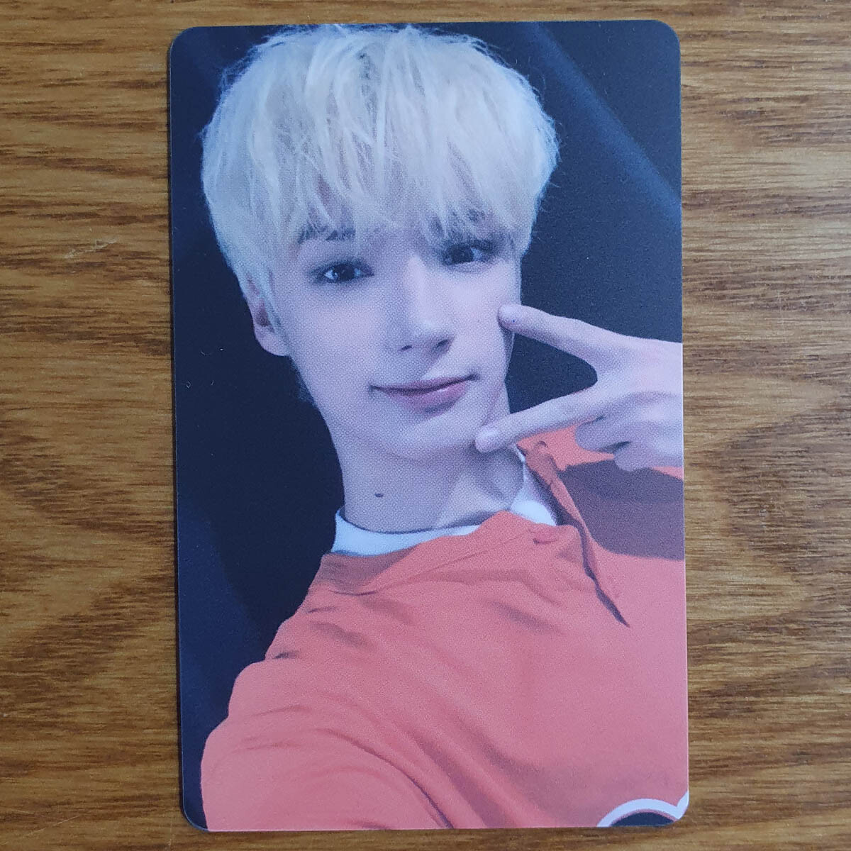 Hueningkai Official Lucky Draw Photocard Powerstation TXT Fight Or