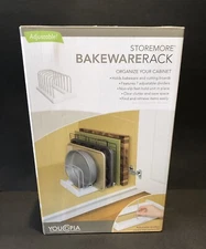 Stonemore Bakeware Rack Adjustable Organizer 7.3"x 11.5"x 6.4"