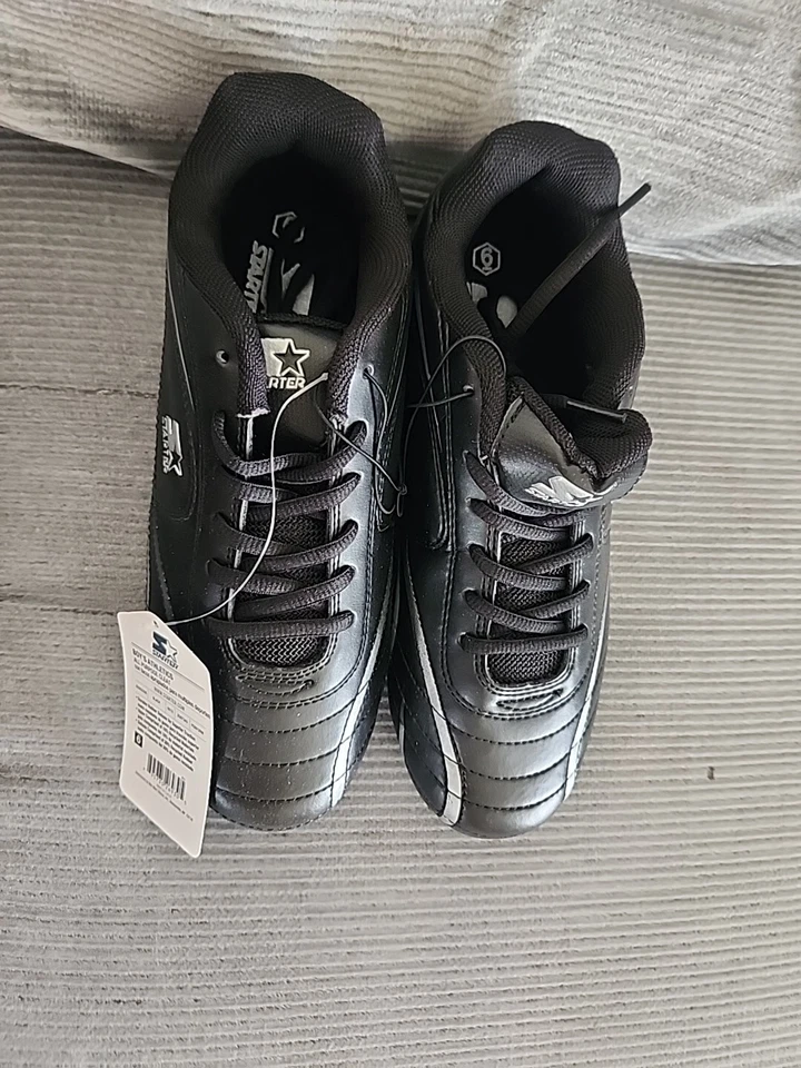 Nuevo Botín Todo Uso Sin Caja Starter Niños Negro Talla 6 Foto 2 de 4