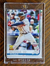 Ronald Acuna 2019 Topps Opening Day Rookie Cup #51 Atlanta Braves