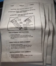 ShopVac Vacuum Bags 9010700 / 830SW Replacement  7 x 12 Five Paper Bags