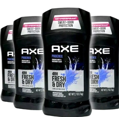 Axe Dry Antiperspirant Deodorant PHOENIX 48 Hour FRESH & DRY 2.7 oz 4-Pack 10/25