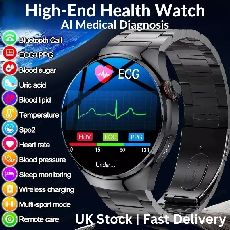 Android Smart Watch Men Make Calls Bluetooth Phone Call Watch for IPhone Samsung
